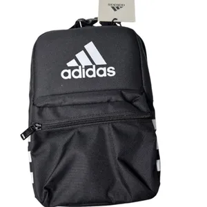 Adidas Black & White Multi-Use Three Stripe Santiago 3 Lunch Bag NWT thumbnail 1