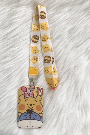 Winnie the Pooh lanyard with Id/ card holder thumbnail 1