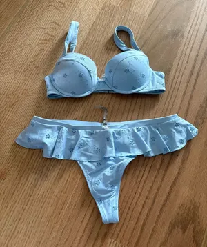 Frankie’s bikinis set blue thumbnail 1