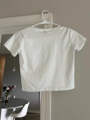 Women’s country crop top White thumbnail 2