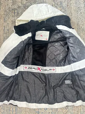 Zero Xposur Women's White and Black Hooded Winter Ski Jacket Size L thumbnail 3
