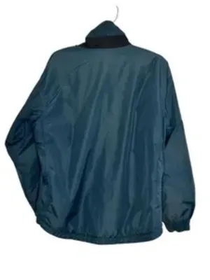 Vintage Columbia Fleece Lined Jacket Sz S Blue Nylon Bomber Jacket thumbnail 3
