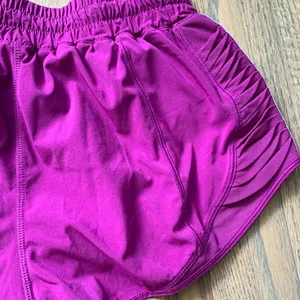 Lululemon purple shorts 6 thumbnail 7