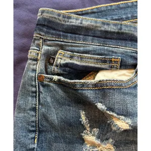 Judy Blue Los Angeles Boyfriend Fit Distressed Ripped Jeans Medium Wash 18W thumbnail 8