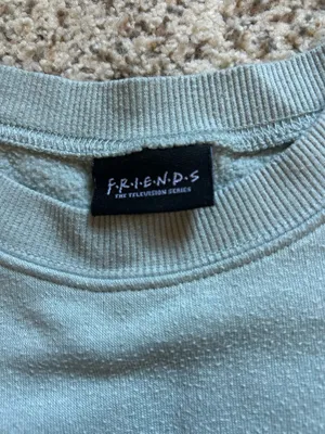 F.R.I.E.N.D.S Crewneck Sweatshirt Blue Size XS thumbnail 3