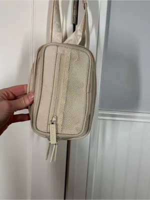 Calpak Stevyn crossbody Fanny Pack bum bag in neutral dune‎ colorway thumbnail 4