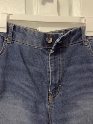 Terra & Sky Indigo Stretch Denim Shorts thumbnail 3