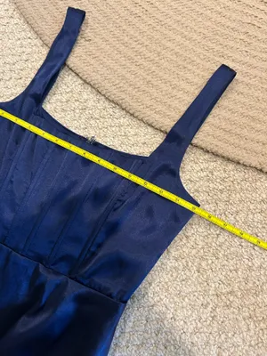 Windsor navy dress (XS) thumbnail 8