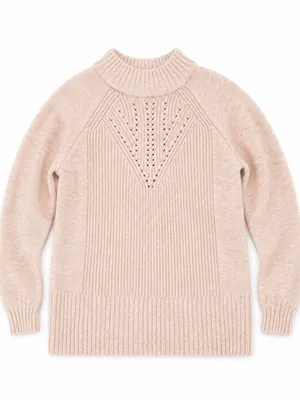 LC Lauren Conrad Pink Oversized Sweater thumbnail 1