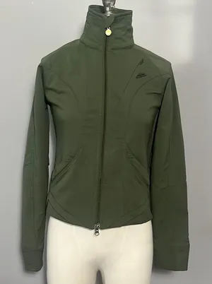 Nike VINTAGE XS Green Tennis Full Zip Jacket thumbnail 1