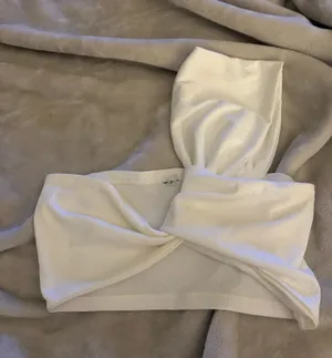 White One-Shoulder Top Amazon thumbnail 1