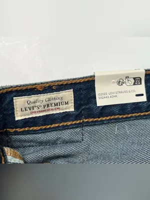 Levi’s 501 mid thigh Jean shorts 28 NEW thumbnail 12