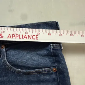 Levis 501 Premium Shorts Womens 28 Blue High Rise Distressed Cutoff Denim thumbnail 14