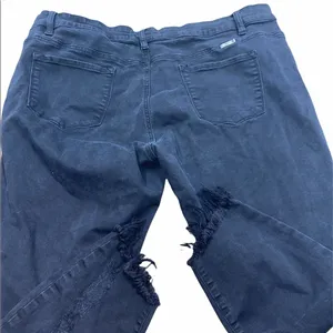 KanCan size 3X black distressed jeans thumbnail 5