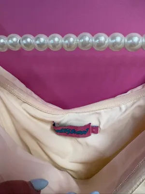 Edikted off the shoulder cream top small thumbnail 2