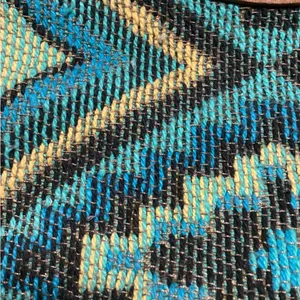 Myra western Patterned Shoulder Bag Blue thumbnail 7