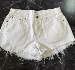 Pistola White Denim Shorts thumbnail 1