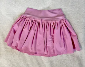 Offline by Aerie pink pleated tennis skort thumbnail 1