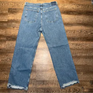 Abercrombie & Fitch The Relaxed Jean High Rise Jeans Size 32/14R New with Tags thumbnail 9