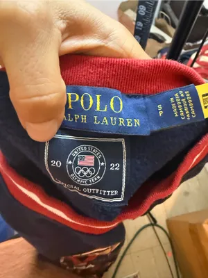 Polo Ralph Lauren 2022 Olympics Team USA Polo Bear Sweatshirt thumbnail 3