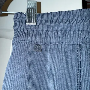 Lululemon Ribbed Softstreme Mid-Rise Wide-Leg Cropped Pant 25" True Navy thumbnail 5