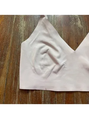 True and Co True Body Triangle Bralette Small Blush thumbnail 2