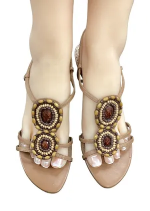 M by Marinelli Strappy Sandals Size 9M SKU 701 thumbnail 1