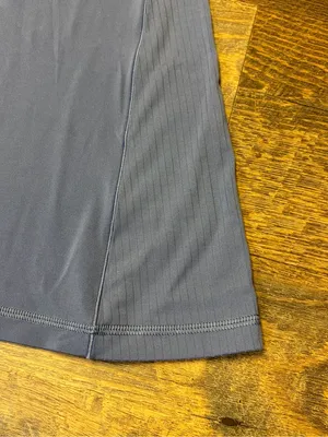 OFFLINE by Aerie Real Me Super Flare Hi-Rise Leggings Blue Medium Short Inseam thumbnail 8