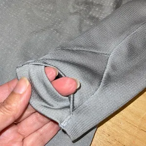 Lululemon Women Crew Neck Raglan Sleeve Swiftly‎ Tech Athletic Top Gray thumbnail 7