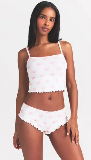 SKIMS Heart Cami Pajama Set S thumbnail 1