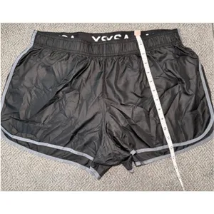 VSX Sport The Player Black Running‎ Shorts Gym Girl Athleisure Large thumbnail 4