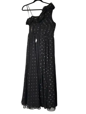 leena for Mac Duggal One Shoulder Ruffle Gown thumbnail 4