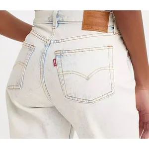 Levi's Premium 501 '81 WOMEN'S JEANS 27X31 High Rise Loose Erikka's Pic thumbnail 4