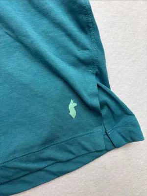 cotopaxi size medium blue Teal V-Neck Short Sleeve Tee thumbnail 4