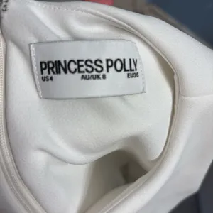 Princess Polly White Mini Dress 4 thumbnail 2