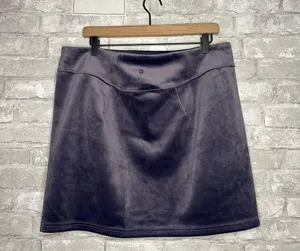Lululemon Scuba High Rise Mini Skirt Velvet NWT Size XL (NFAL) LW8AL9S thumbnail 3