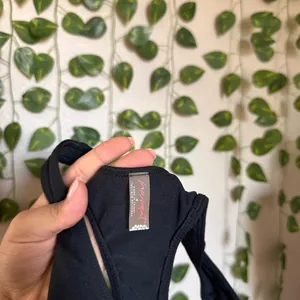 Free People Movement athletic black Sports Bra Size Medium thumbnail 6