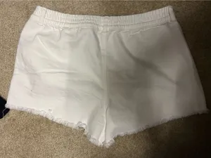 Aerie Distressed Shorts Denim thumbnail 2