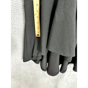 Lulus Midi Dress Womens Small Black Sleeveless Ruffle Dark Feminine Lolita‎ Boho thumbnail 6