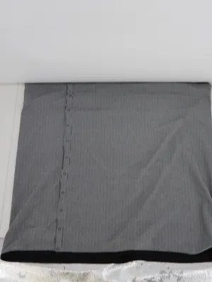 lululemon Vinyasa Scarf Wrap Black Gray Striped Snap Infinity Athleisure OS thumbnail 3