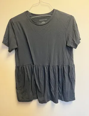 American Eagle Outfitters Peplum Shirt thumbnail 1
