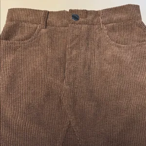 Brown Corduroy Skirt From SHEIN Size Small thumbnail 2