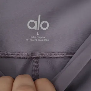 Alo Yoga Airlift High Waist Leggings Purple Lavender Size L thumbnail 3