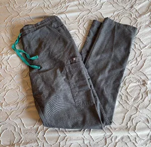 Figs Yola Skinny Scrub Pants - Graphite (Original) thumbnail 1