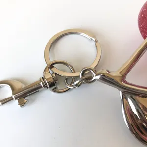 Pink Glitter Cherry Bag Charm, Silver Tone thumbnail 13