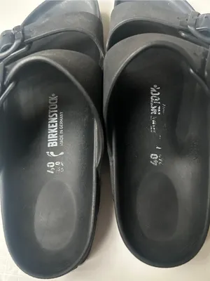 Birkenstock Arizona Essentials EVA Slide Black Sandal Size 40 thumbnail 5