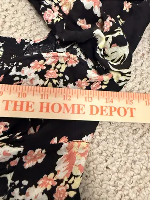 Free People NWT Hillary Top Floral Milkmaid Puff Sleeve Lace Up Crop Top‎ XS thumbnail 6