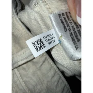 American Eagle AE Women's 14 Super High Rise Baggy Wide Leg Pant Stretch‎ Cream thumbnail 5