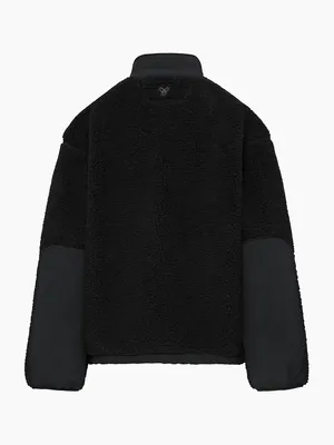 Aritzia TNAction Snoblock Polar Shred Mockneck Jacket Black minimalist fall XS thumbnail 3