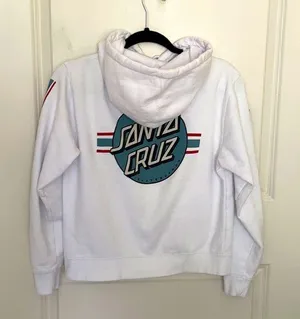 Santa Cruz Skateboarding Sweatshirt Hoodie Small thumbnail 1